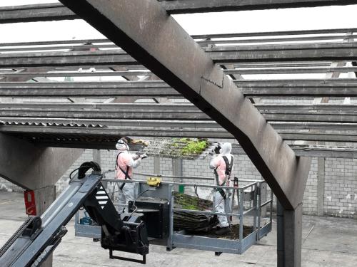 Dachwerksanierungen im Industriebau