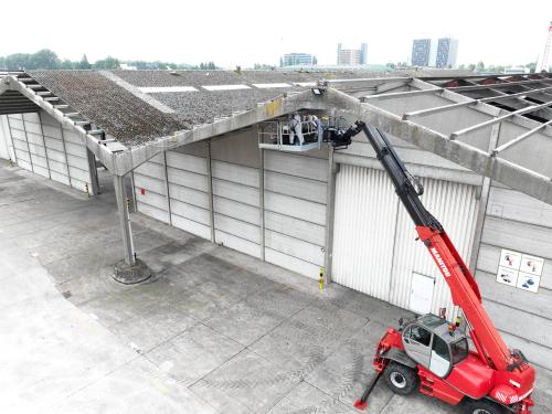 Sanierung von Dächern an Industriehallen und Lagergebäuden 