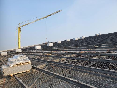 Renovierung von Industriedächern durch Elegast