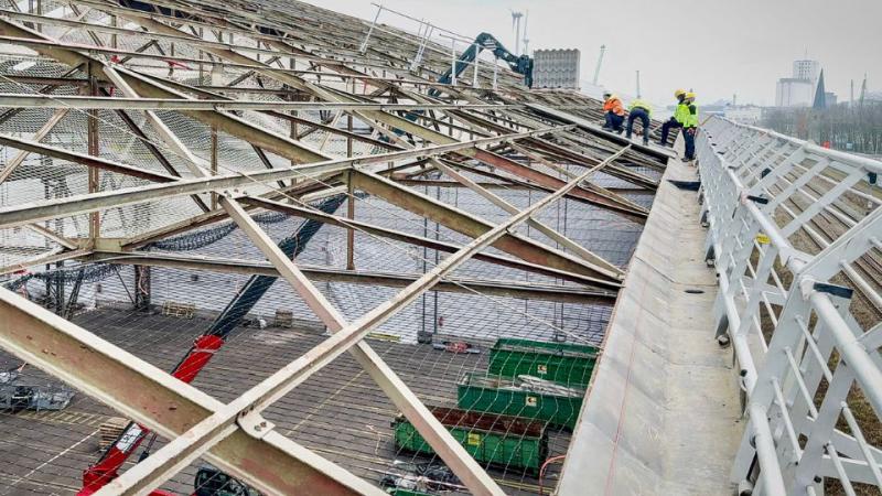 Industrielle Dachsanierung - Antwerpen